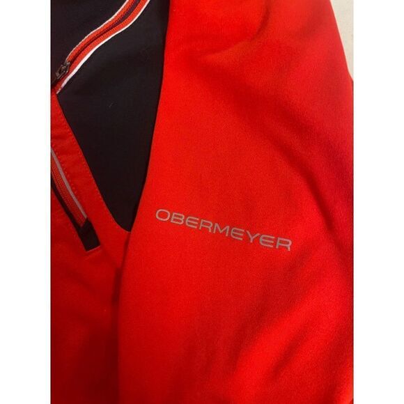 OBERMEYER Men's Flight Sport 75WT Zip Top Red size Medium - Picture 6 of 6